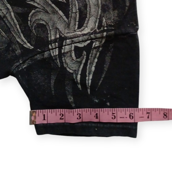 Y2K TAPOUT BOYS' BLACK SHORT SLEEVE  GRAPHIC  T-SHIRT. SIZE M 10/12 - Picture 9 of 9